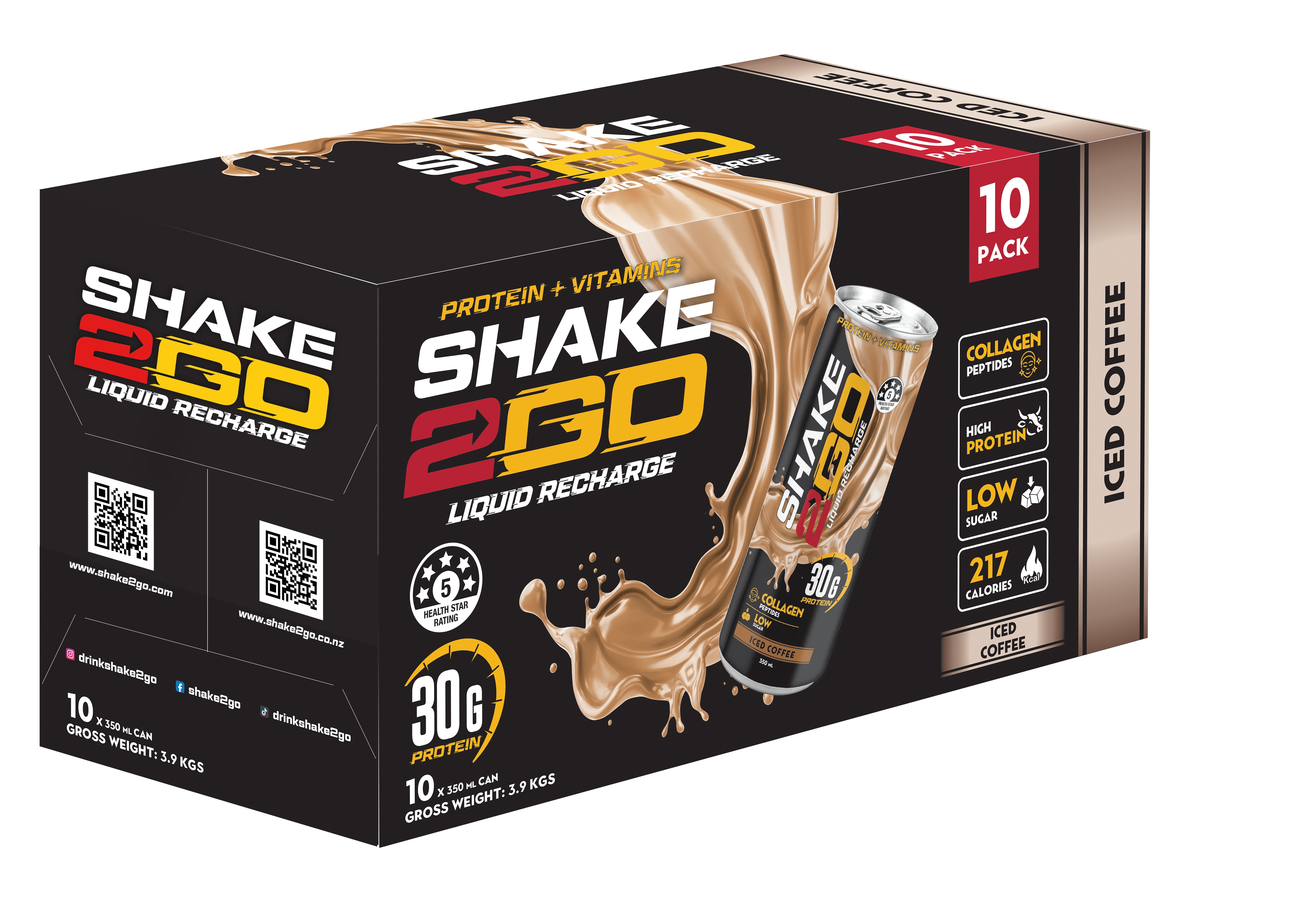 Best Protein Shakes & Snacks in New Zealand | Shake2Go NZ
