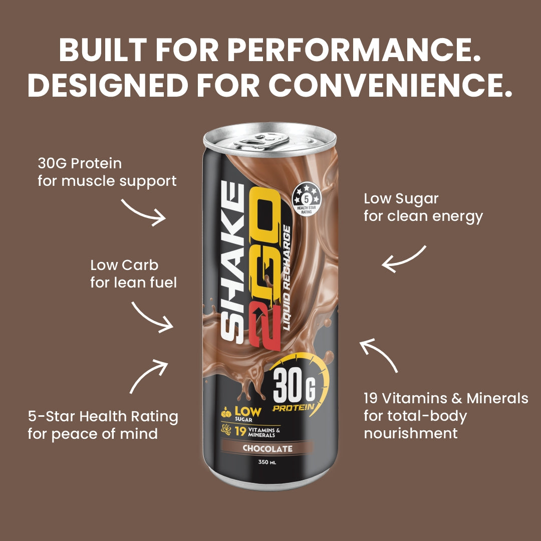 SHAKE2GO Variety Pack - 10 Cans