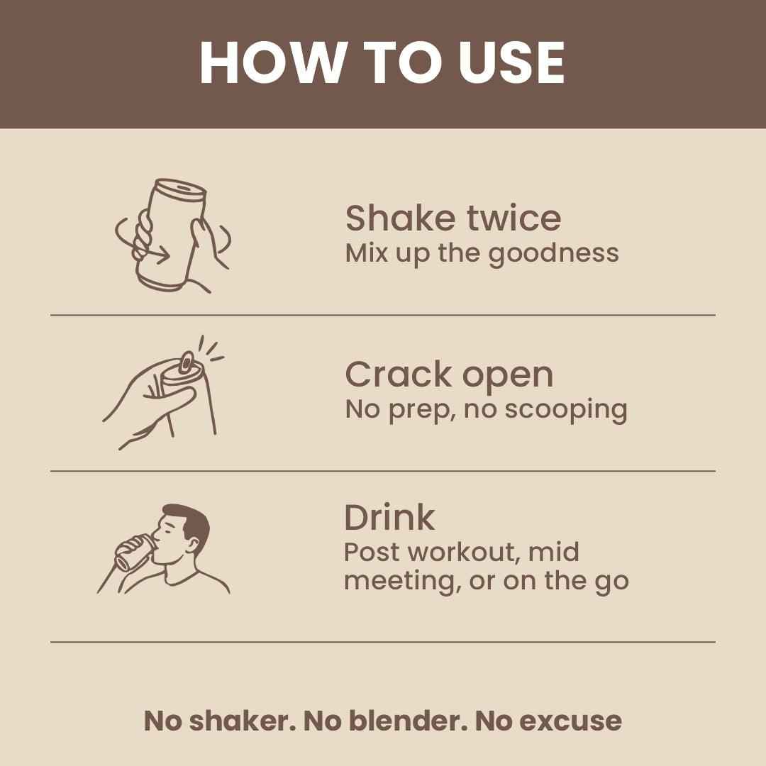 SHAKE2GO Variety Pack - 10 Cans